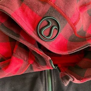 Lululemon Scuba Hoodie Buffalo Check RARE FIND!